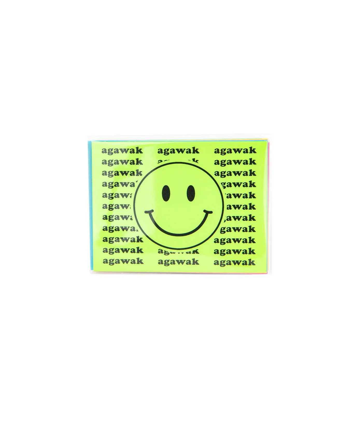 A Wink and a Nod Folded Neon Notecards Pack of 8