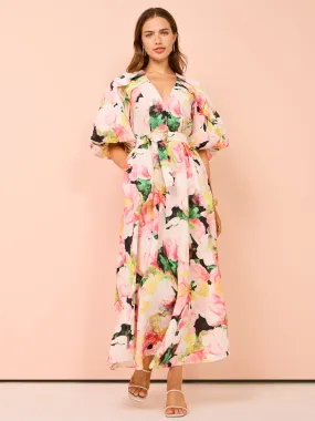 Acler Clayton Maxi Dress in Daphne Posy