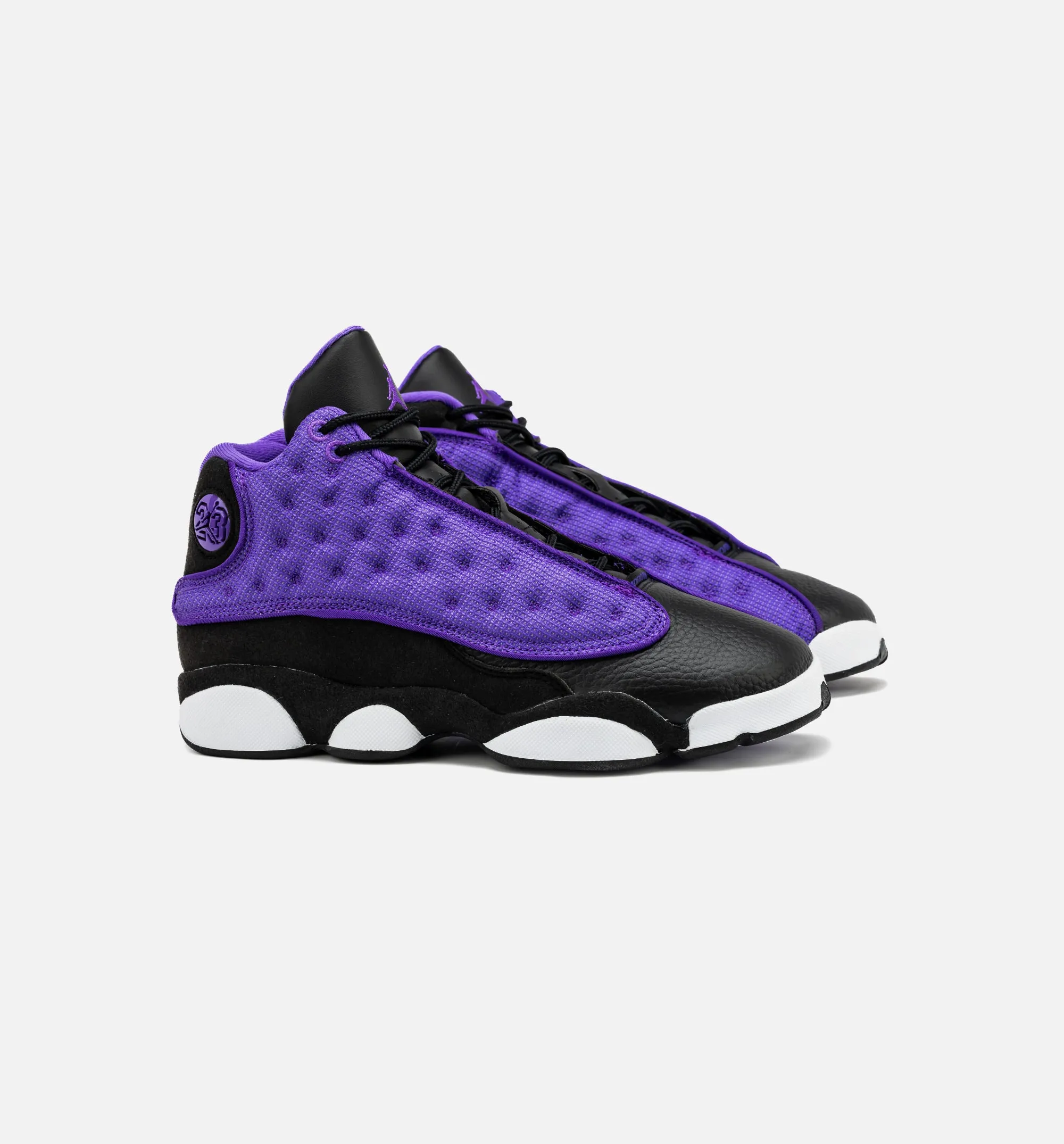 Air Jordan 13 Retro Purple Venom Grade School Lifestyle Shoe - Purple/Black