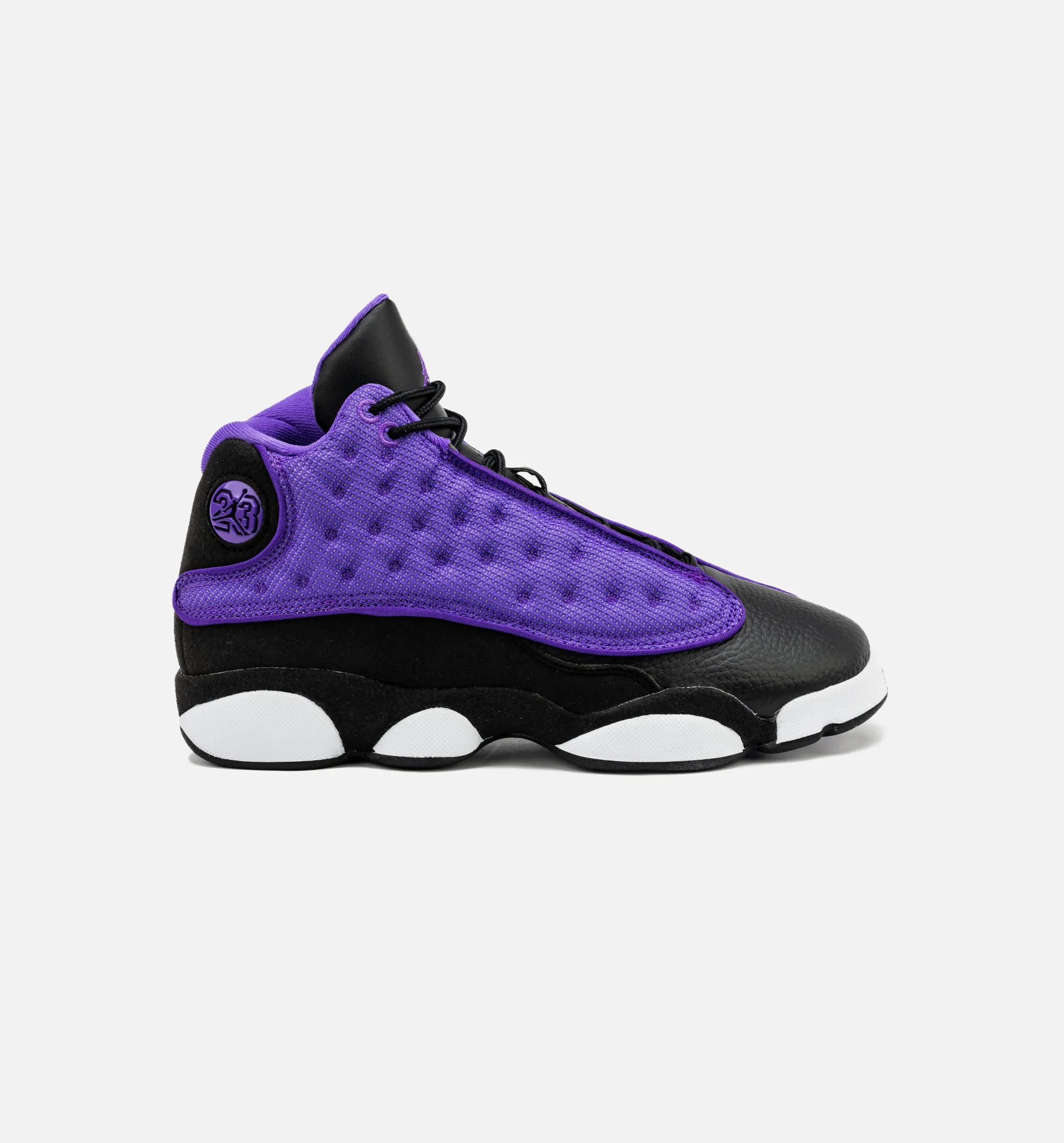 Air Jordan 13 Retro Purple Venom Grade School Lifestyle Shoe - Purple/Black