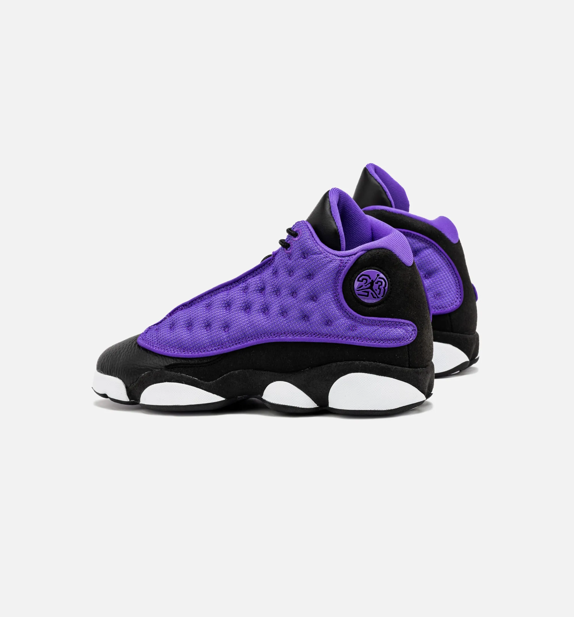 Air Jordan 13 Retro Purple Venom Grade School Lifestyle Shoe - Purple/Black