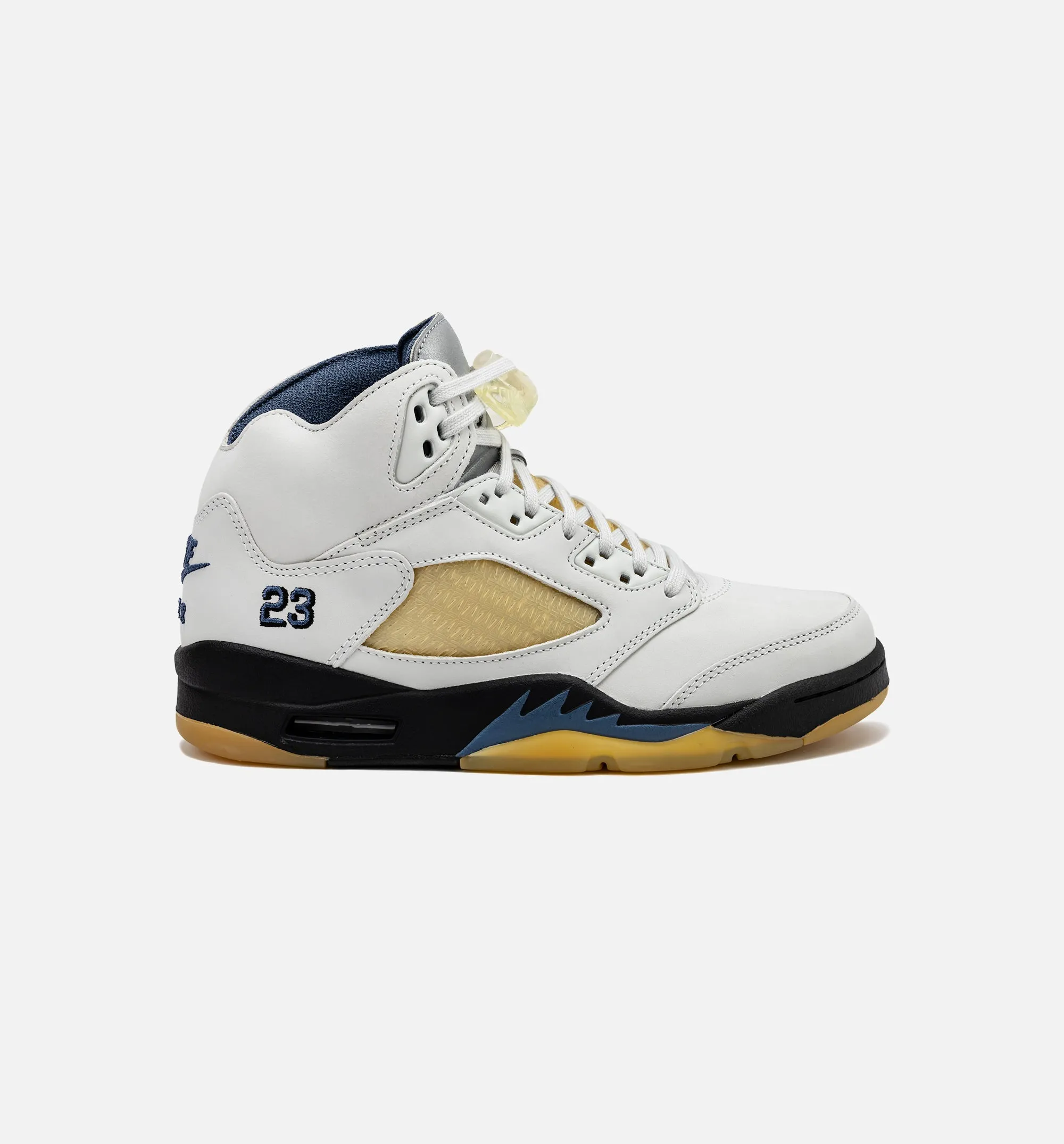 Air Jordan 5 x A Ma Maniére Womens Lifestyle Shoe - Photon Dust/Black/Diffused Blue/Pale Ivory