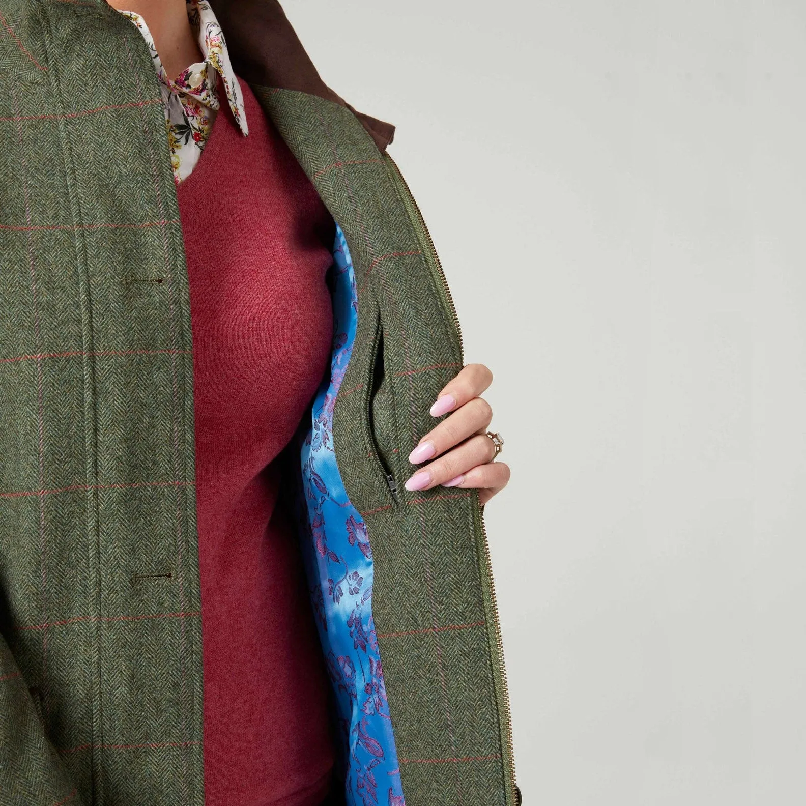 Alan Paine Combrook Ladies Tweed Field Jacket