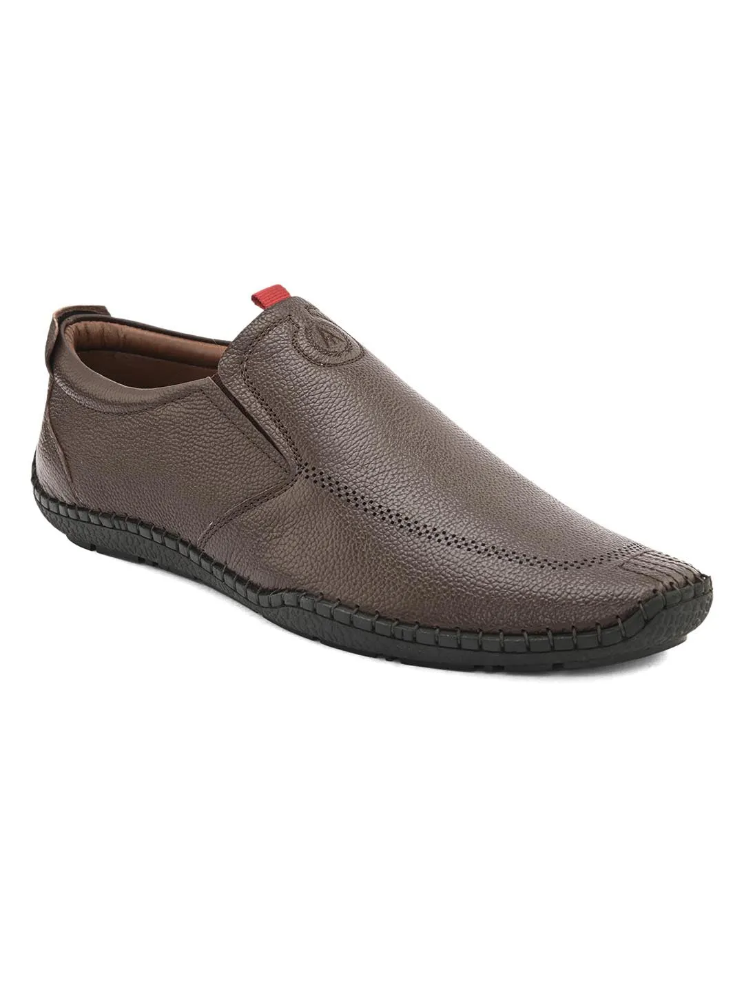 Alberto Torresi | Genuine Mild Leather Flexible Swing Shoe Loafer With PU Footbed And Leather LinningFor Men