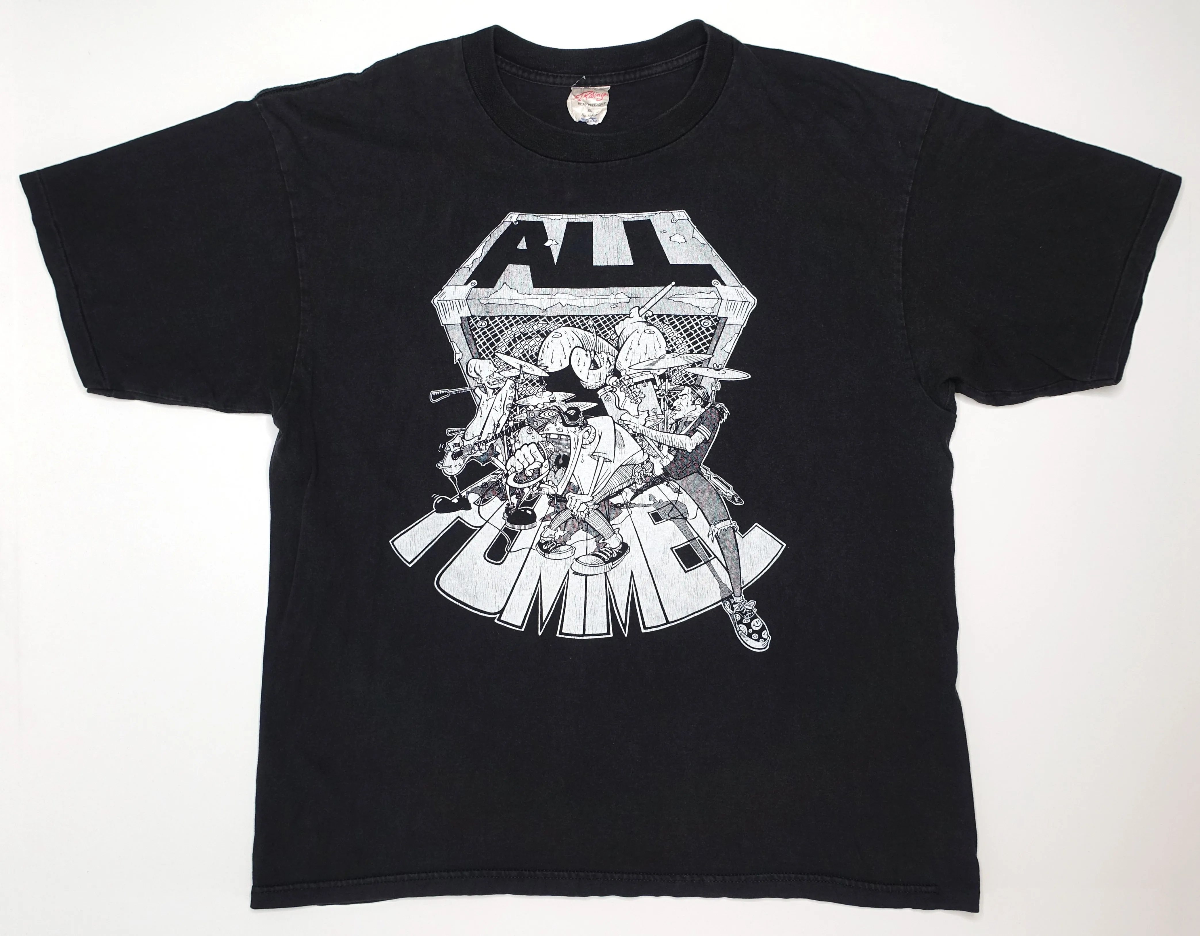 ALL - Pummel.1995 Tour Shirt Size XL