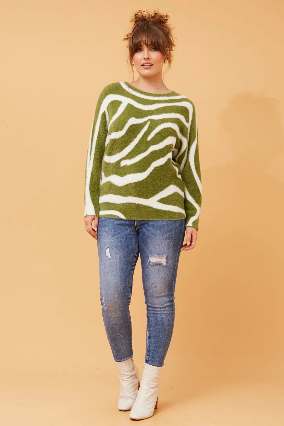 ANAHITA EYELASH KNIT PULLOVER