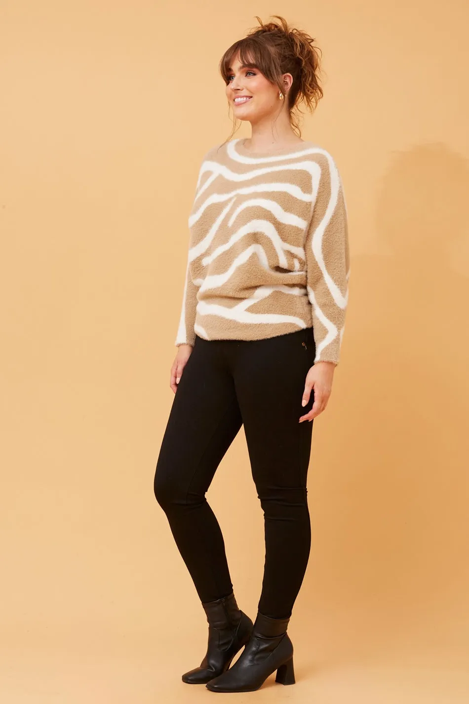 ANAHITA EYELASH KNIT PULLOVER