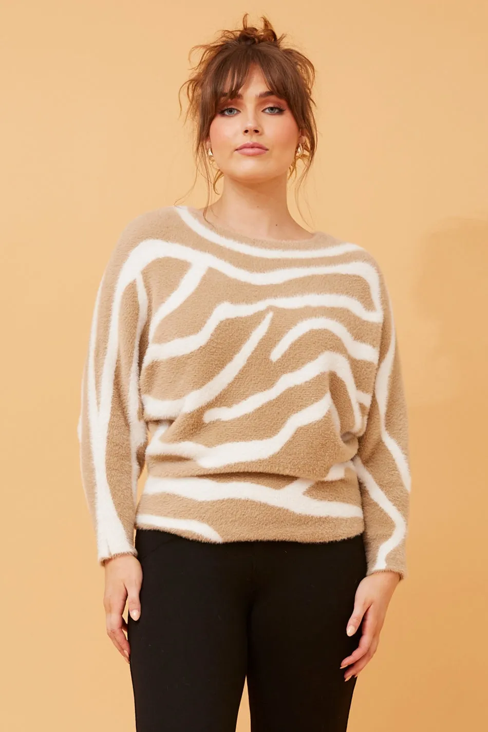 ANAHITA EYELASH KNIT PULLOVER