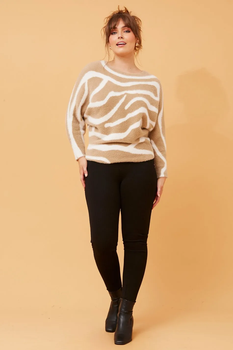 ANAHITA EYELASH KNIT PULLOVER