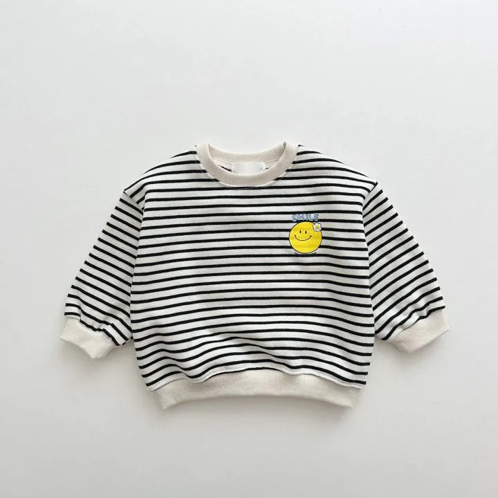 Baby Kid Girls Boys Solid Color Striped Tops Wholesale 23113048