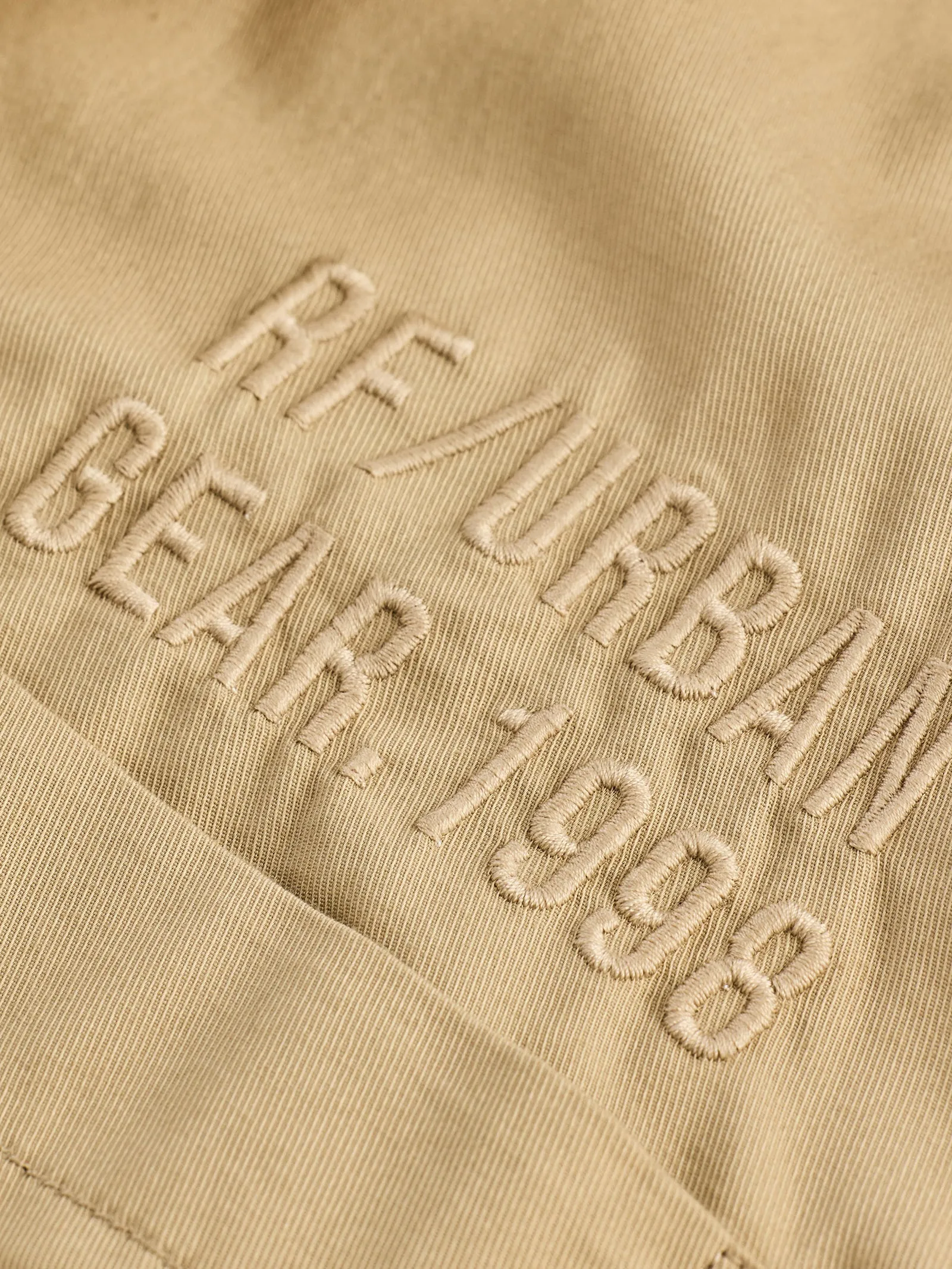 Beige Solid Urban Shirt