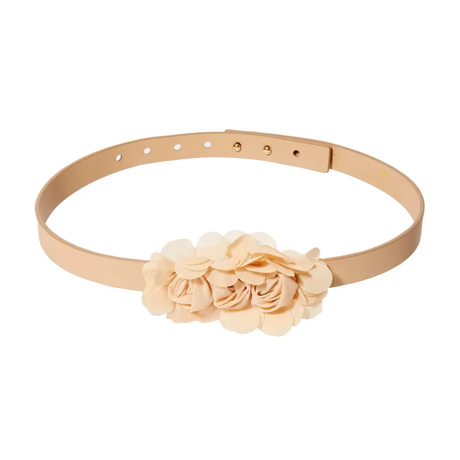 BISQUE PETUNIA FLOWER BELT