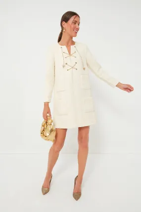 Blanc Tie Tweed Kelly Dress