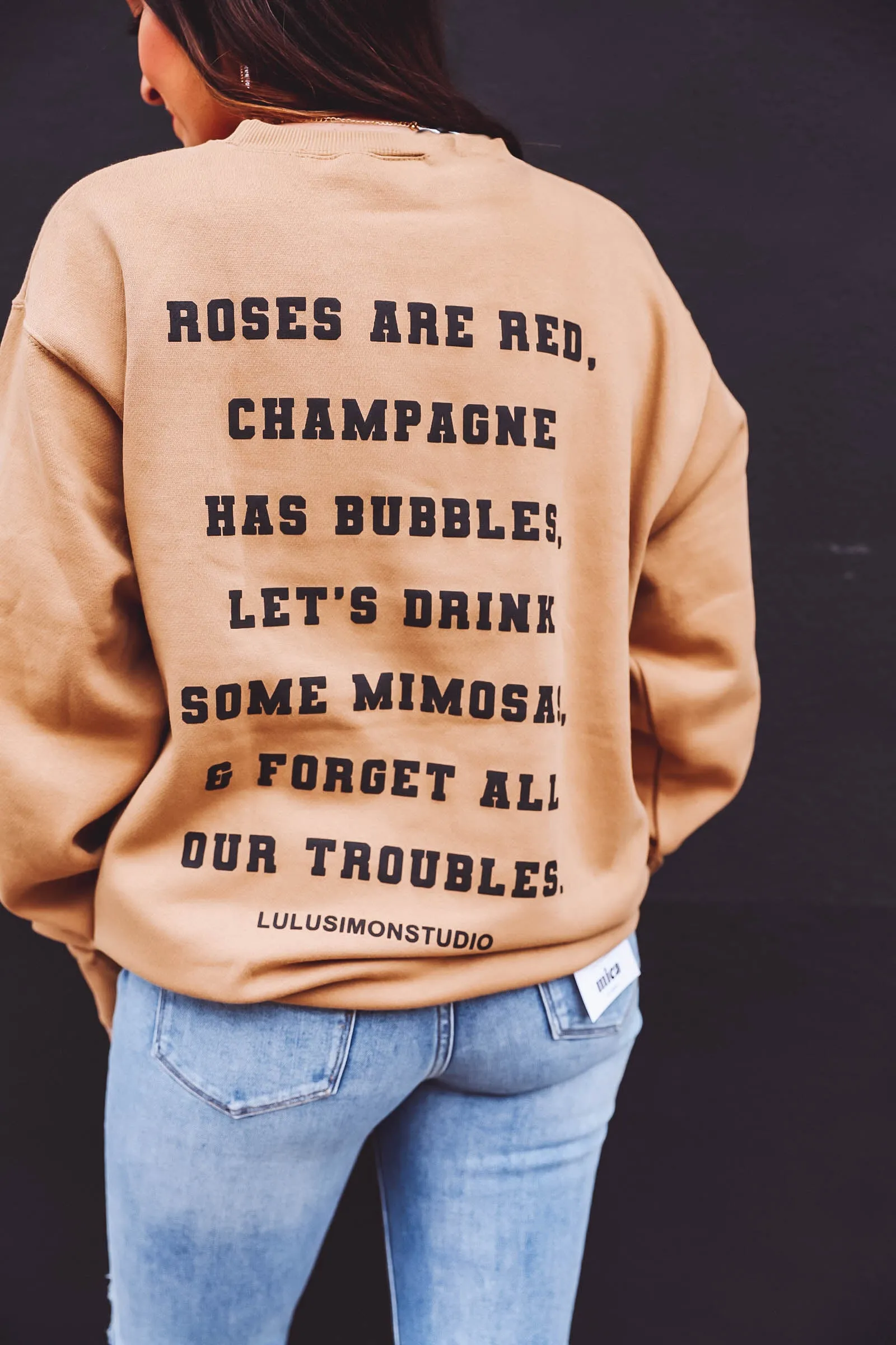 Champagne Therapy Crewneck