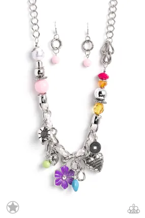 Charmed, I Am Sure Multi Charm Necklace - Paparazzi Accessories