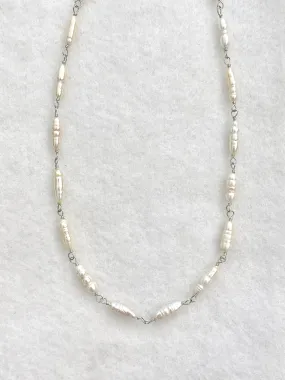 Classic Noodle Freshwater Pearl Necklace