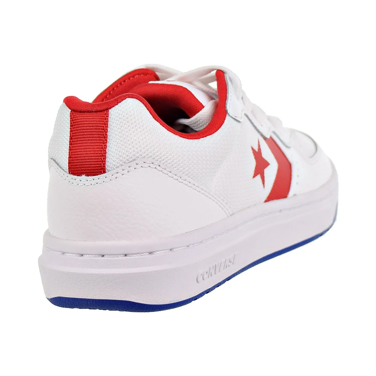 Converse Rival Ox Big Kids/Men's Shoes White/Enamel Red/Blue