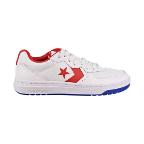 Converse Rival Ox Big Kids/Men's Shoes White/Enamel Red/Blue