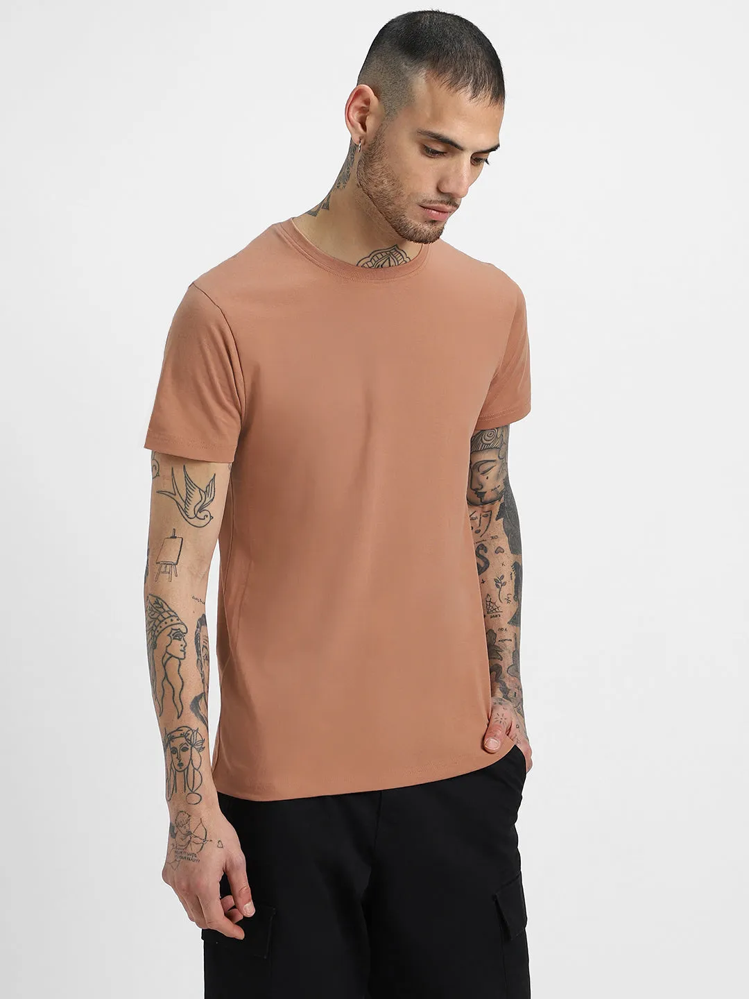 Cork Solid Men's Tshirt