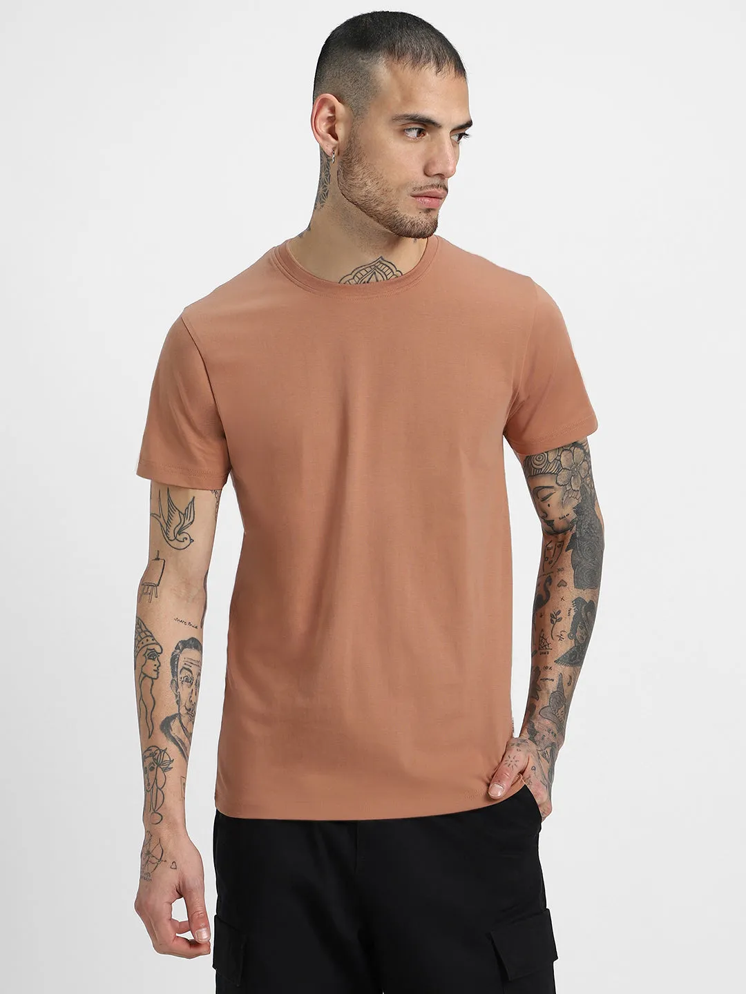 Cork Solid Men's Tshirt