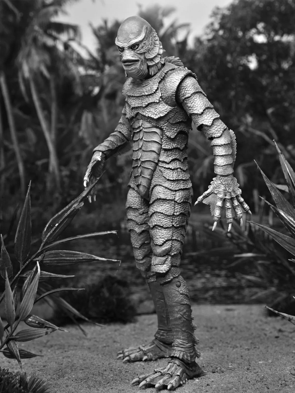 Creature From the Black Lagoon (Black & White) - 7” Scale Action Figure - Universal Monsters - NECA Collectibles