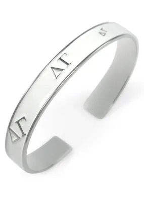 Delta Gamma Bangle Cuff Bracelet (Different Colors Available)