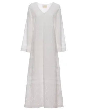 Dress for woman 38 RO052 BLANC Stella Forest