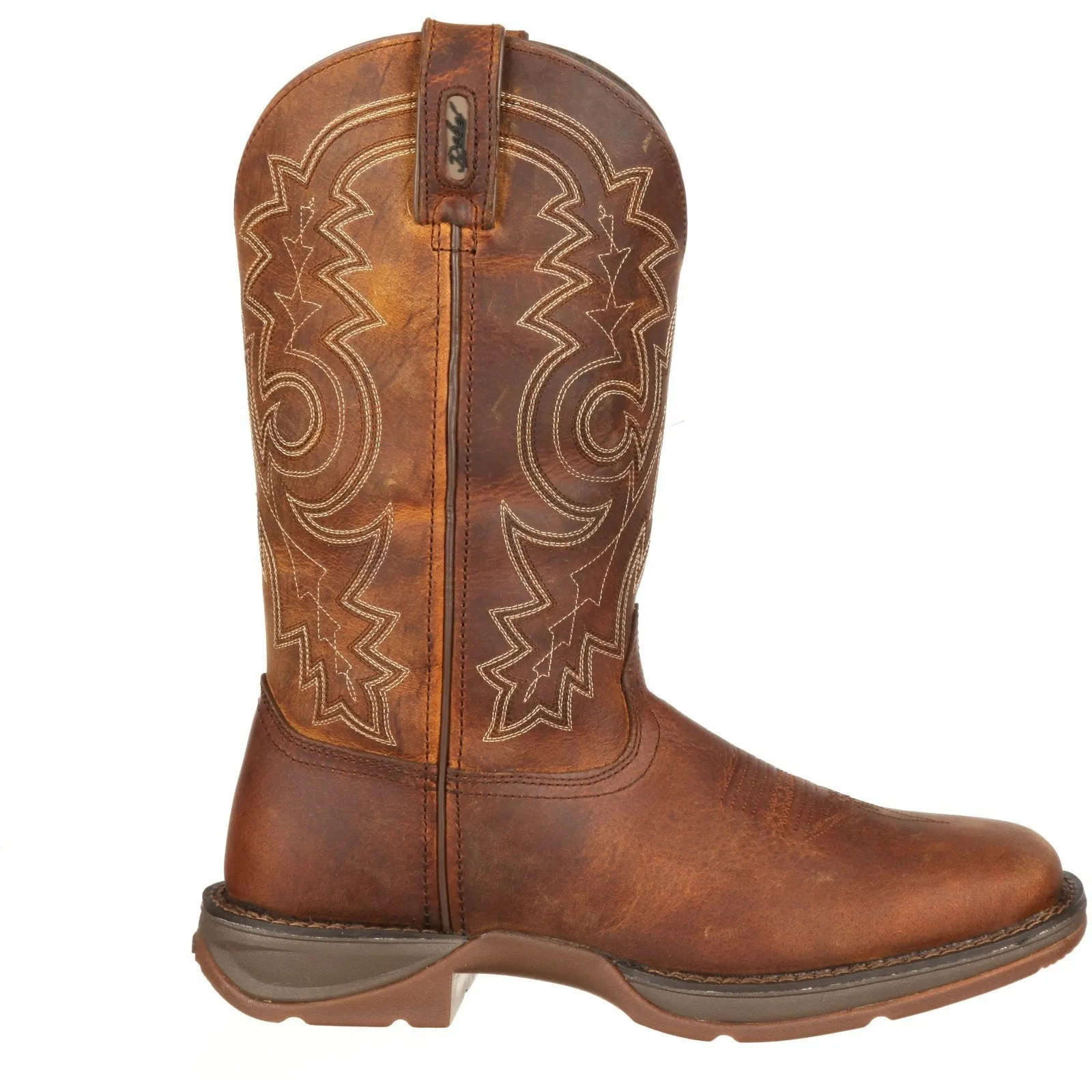 Durango Men's Rebel 12" Steel Toe Pull-On Western Work Boot - DB4343