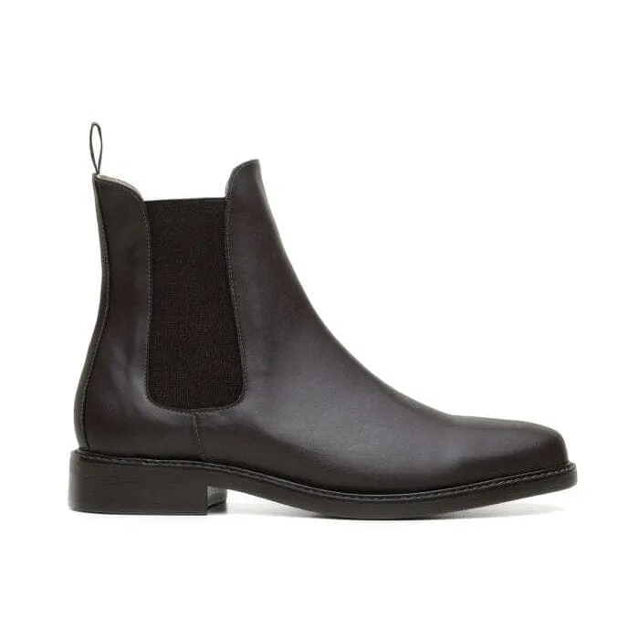 'Dylan' Unisex Chelsea Vegan Boots by Ahimsa - Espresso