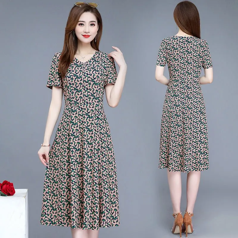 Floral Sweet Swing Dress