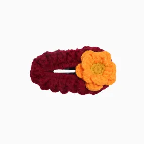 Flower Crochet Hairpin