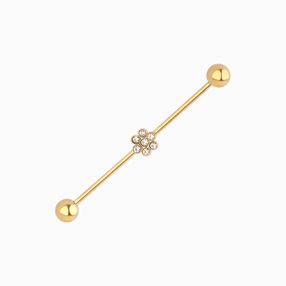 Flower Industrial Barbell