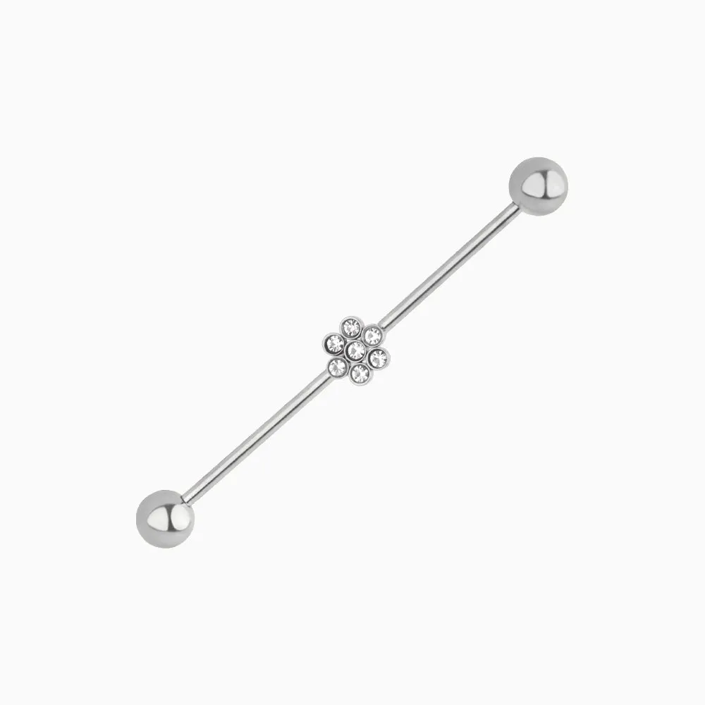 Flower Industrial Barbell