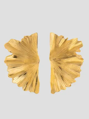 Gingko Leaf Earring Gold