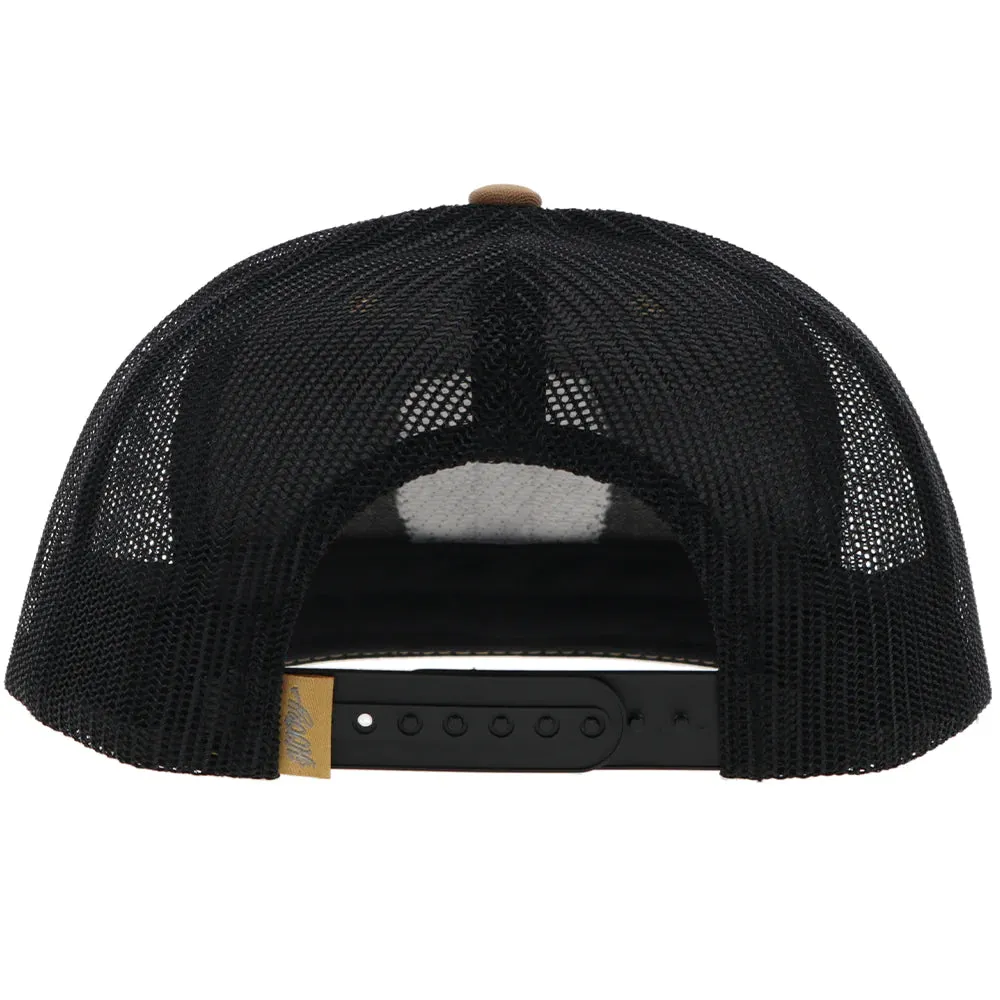 HOOEY ZENITH HAT TAN/BLACK W/BLACK & CHARCOAL PATCH