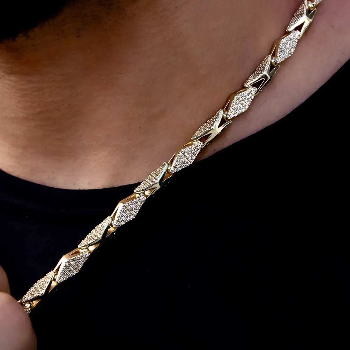 Iced Triangle Chain