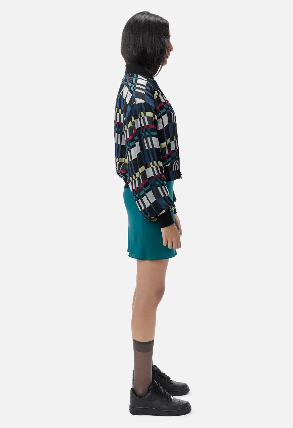 Iris Reversible Jacket / Teal