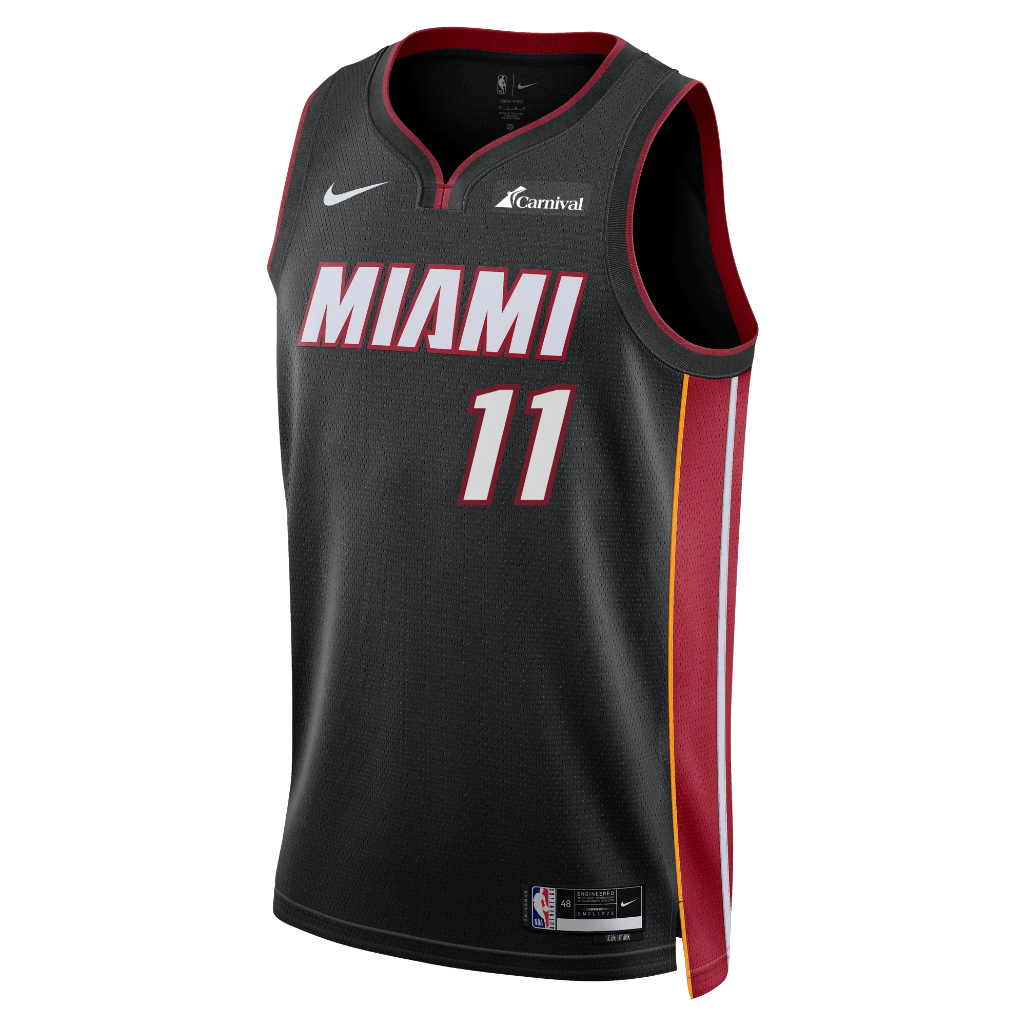 Jaime Jaquez Jr. Nike Icon Black Youth Swingman Jersey