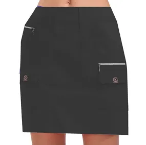 Jamie Sadock Skort Airwear Pockets Black