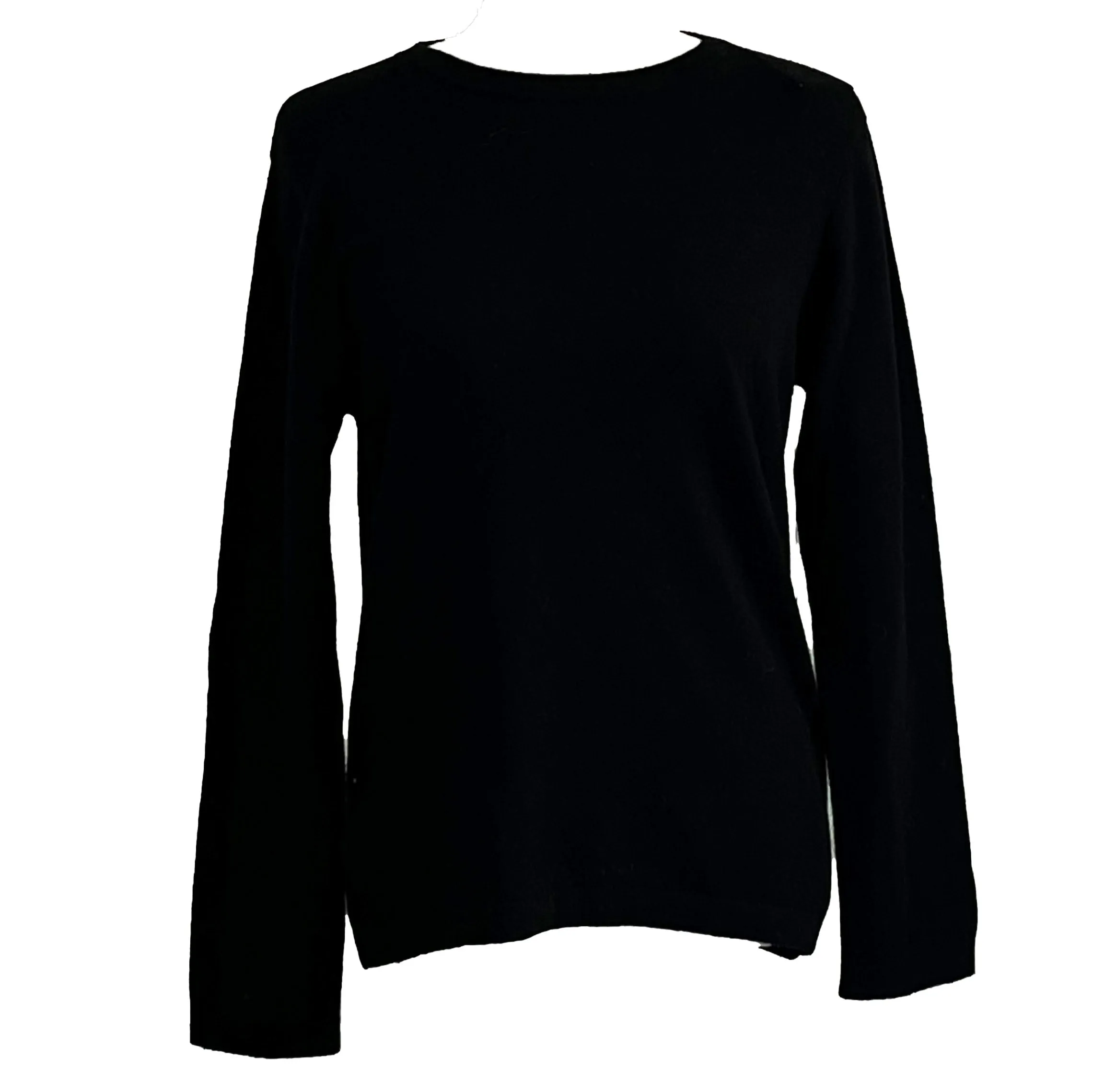 Jumper1234 Brand New Black Cashmere Knit Sweater S/M