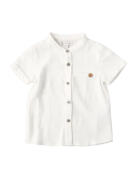 Koa Boys Shirt - White