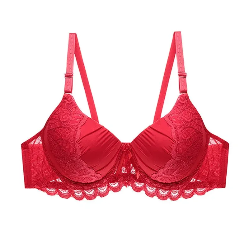 Lace Push-Up Plus Size Bra