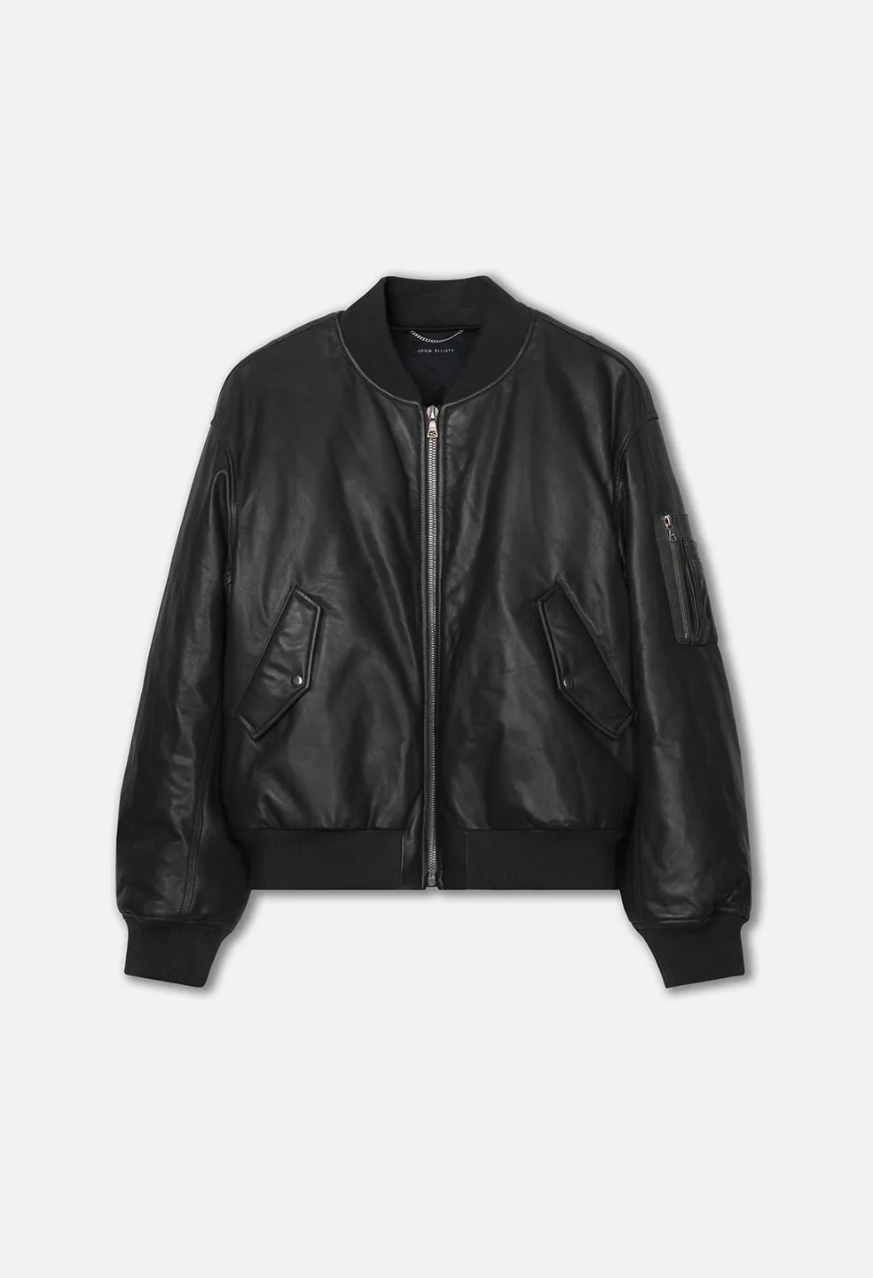 Leather Andes Bomber / Black