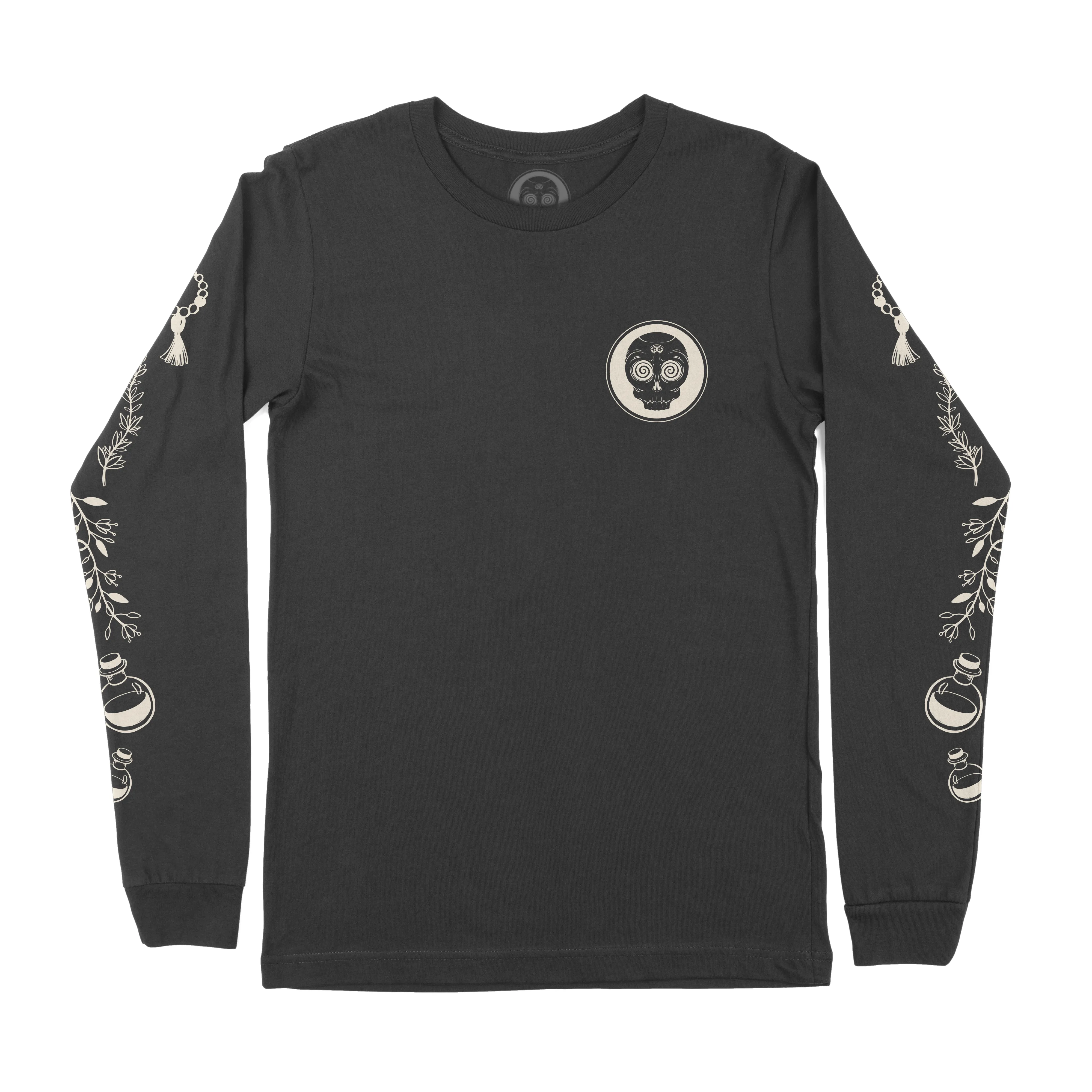 Midnight Skateboarding - Witchcraft Long Sleeve Tee - Black