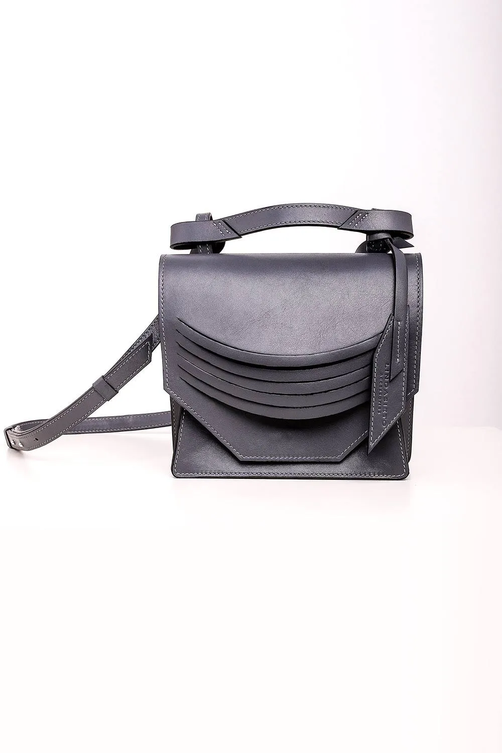 Mini Extreme Slashed Bag - Steel Grey