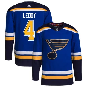 Nick Leddy St. Louis Blues adidas Home Authentic Pro Jersey - Royal