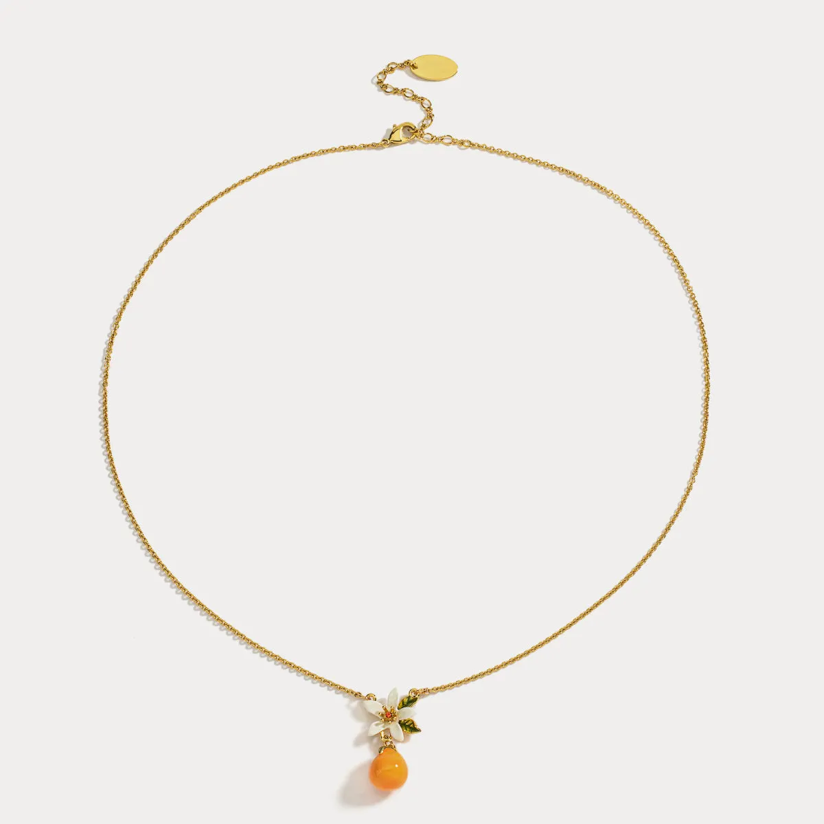 Orange Necklace