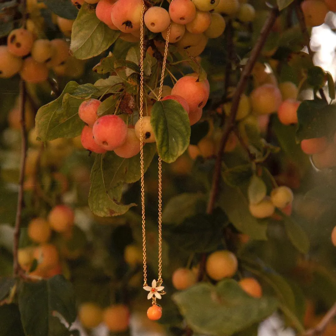 Orange Necklace