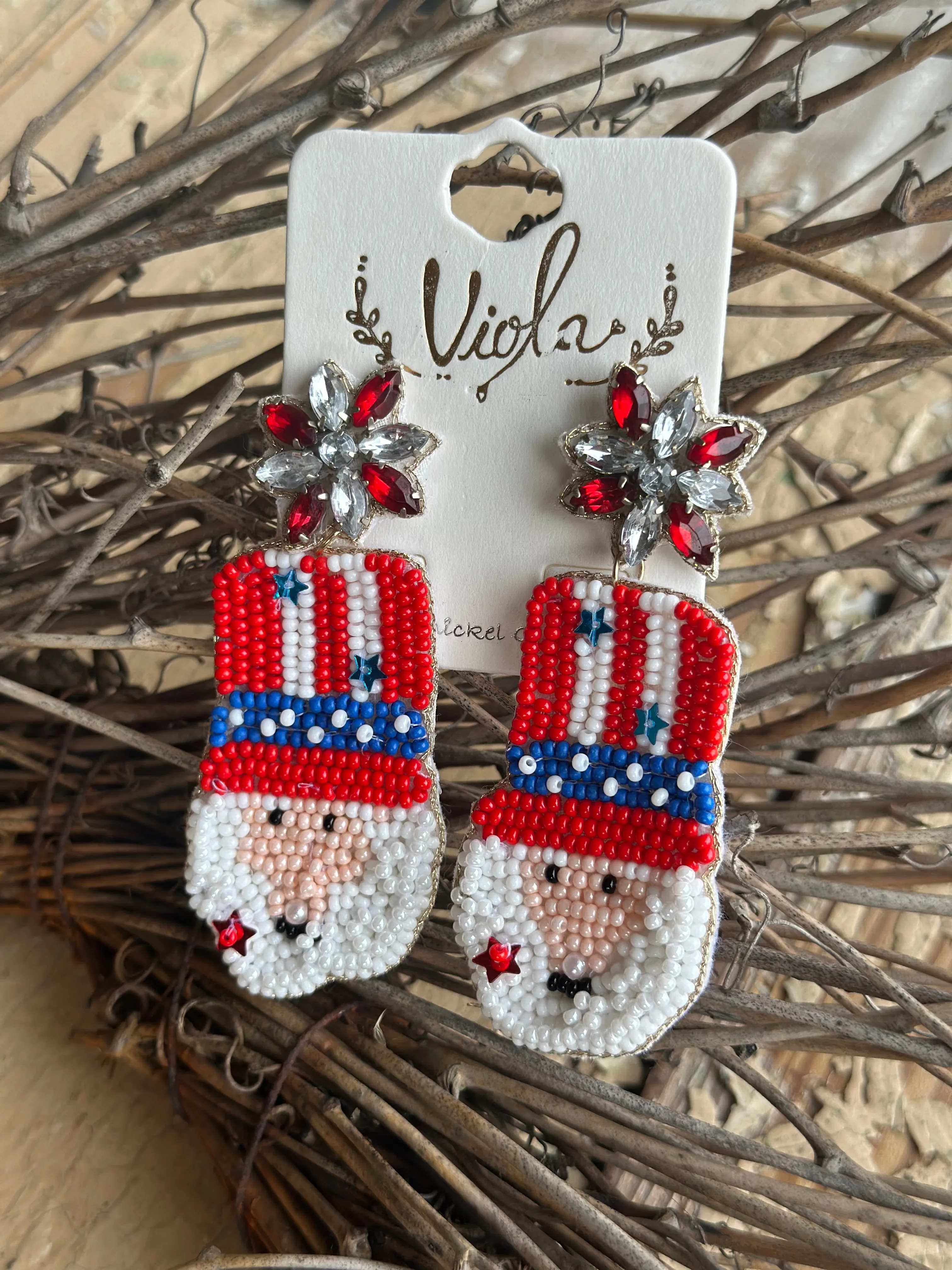 Patriotic Earrings