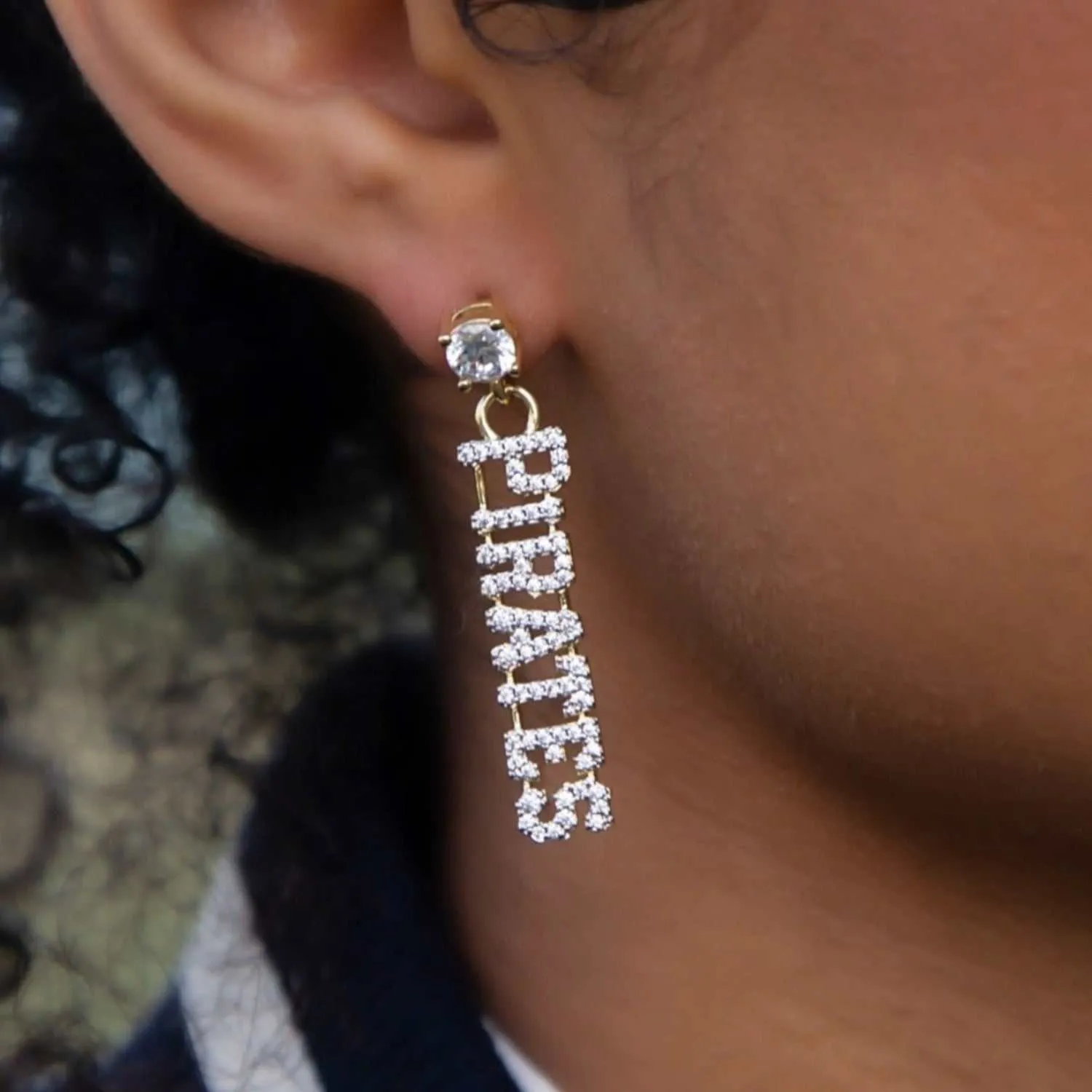 Pittsburgh Pirates Wordmark Earrings